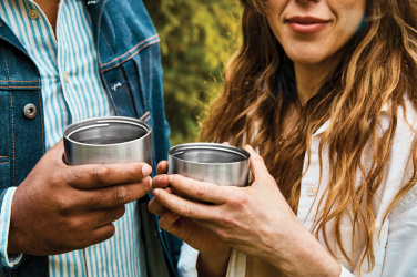 Logotrade verslo dovanos nuotrauka: Black+Blum Explorer termosas Duo 1L