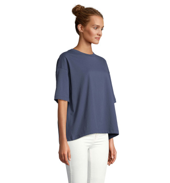 Logotrade dovana nuotrauka: BOXY WOMEN OVERSIZE MARŠKINĖLIAI