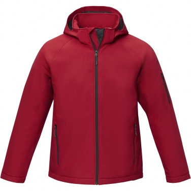 Logotrade logo dāvanas foto: Notus vīriešu polsterēta softshell jaka