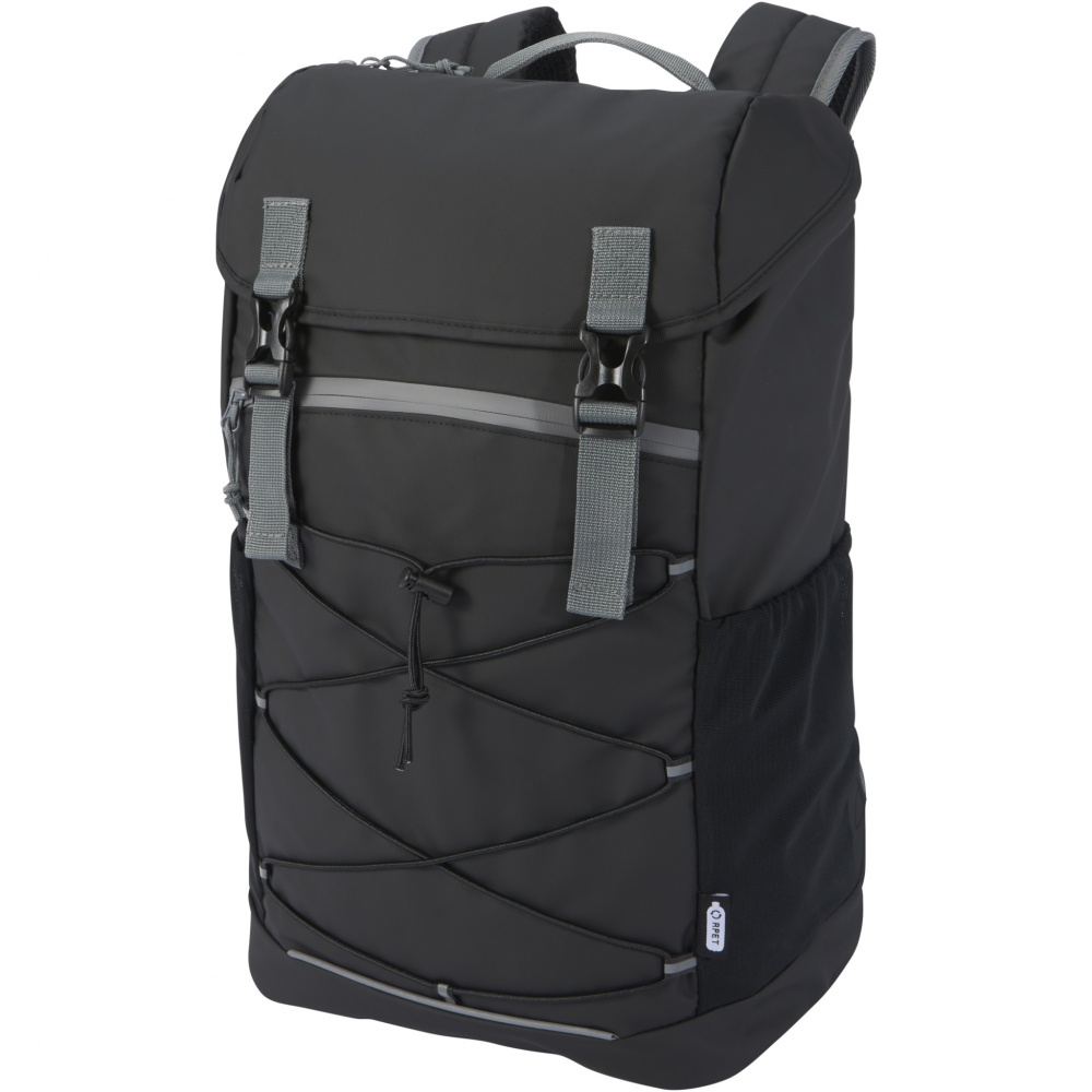 Logotrade Ideja dāvanas foto: Aqua 15,6" GRS pārstrādāta ūdensizturīga klēpjdatora mugursoma 23L