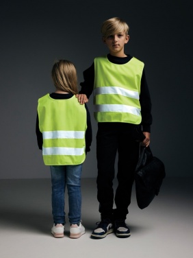 Logotrade korporatīvās dāvanas foto: GRS pārstrādāta PET augstas redzamības drošības veste 3-6 gadi