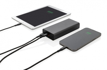 Logotrade korporatīvās dāvanas foto: Terra RCS pārstrādāta 20 W alumīnija jauda 20 000 mAh
