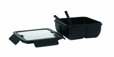 Logotrade korporatīvās dāvanas foto: Pusdienu kaste ar galda piederumiem 600ml