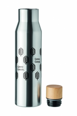 Logotrade biznesa dāvanas foto: Divsienu kolba 500 ml