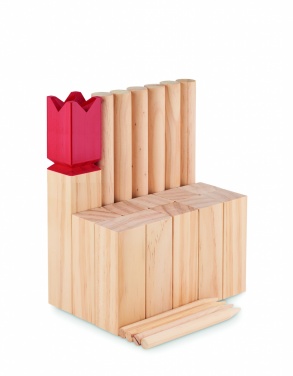 Logotrade biznesa dāvanas foto: Pinewood āra mešanas spēle