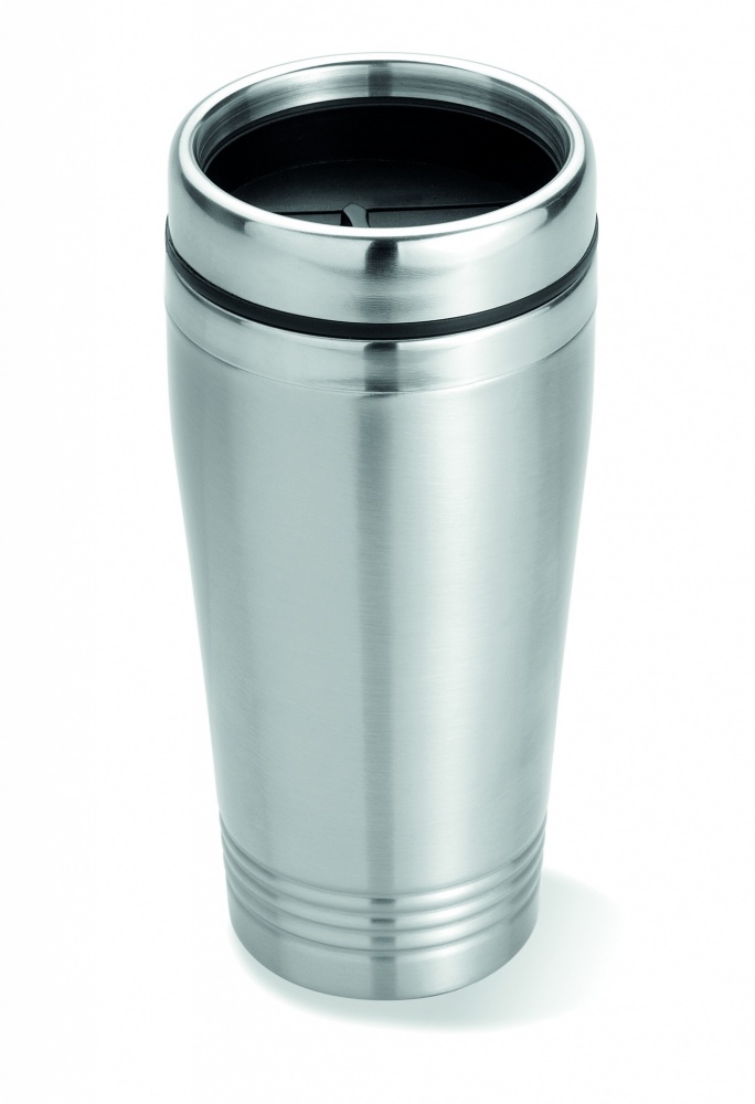 Logotrade dāvanas foto: Divsienu ceļojumu krūze 400ml