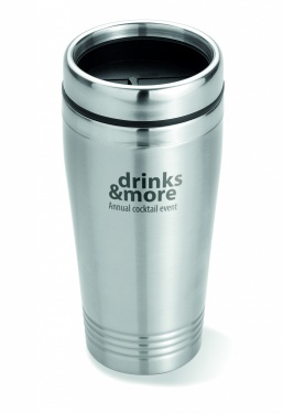 Logotrade dāvanas foto: Divsienu ceļojumu krūze 400ml