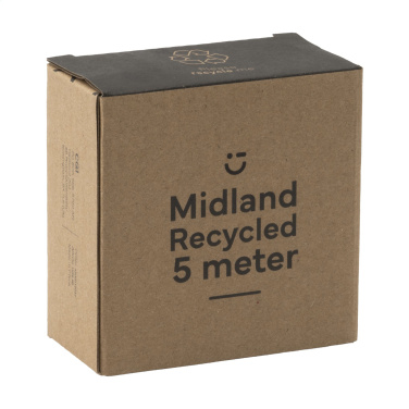 Logotrade korporatīvās dāvanas foto: Midland Recycled 5 metru mērlente