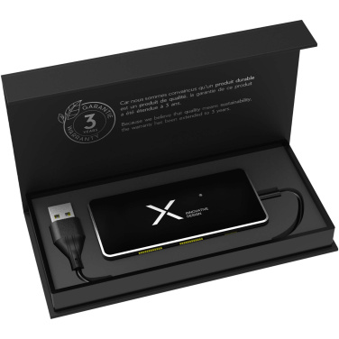 Logotrade biznesa dāvanas foto: SCX.design H20 8-in-1 USB centrmezgls ar divu ieeju un 6 portiem