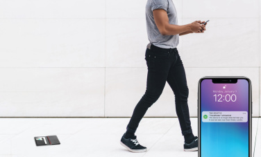 Logotrade logo dāvanas foto: Trackmate RCS rpoliestera pases turētājs visā pasaulē