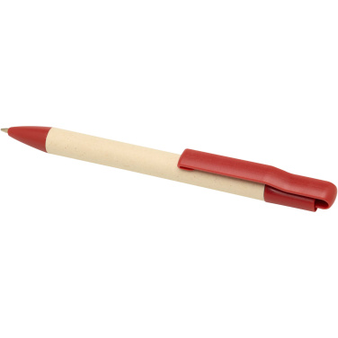 Logotrade ziemassvētku dāvanas foto: Liliana cukurniedru papīra lodīšu pildspalva (zila tinte)