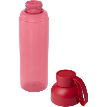 Logotrade korporatīvās dāvanas foto: Apgaismojiet 600 ml RPET ūdens pudeli