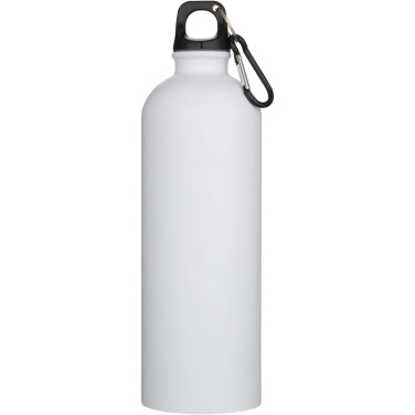Logotrade logo dāvanas foto: Oregon 750 ml matēta RCS pārstrādāta vienas sienas nerūsējošā tērauda ūdens pudele ar karabīni