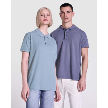 Logotrade dāvanas foto: Kobeina īsroku unisex polo krekls