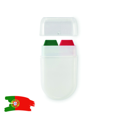 Logotrade logo dāvanas foto: Karoga ķermeņa krāsas zīmulis