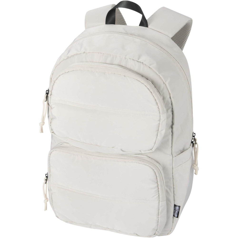 Logotrade logo dāvanas foto: Puffer 15.6" GRS pārstrādāta klēpjdatora mugursoma 18L
