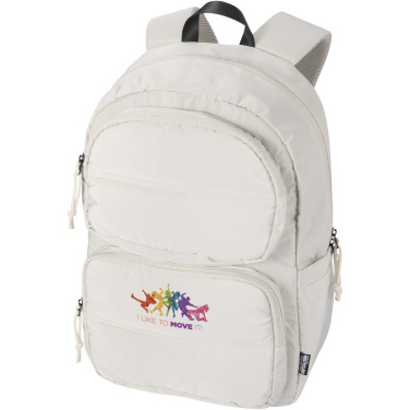 Logotrade Ideja dāvanas foto: Puffer 15.6" GRS pārstrādāta klēpjdatora mugursoma 18L