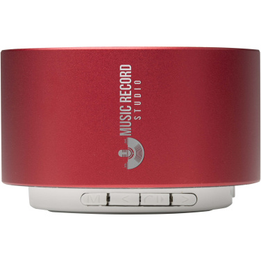 Logotrade Ideja dāvanas foto: Ankaa 3W pārstrādāta alumīnija bezvadu Bluetooth® skaļrunis