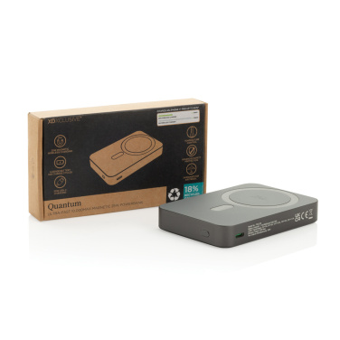 Logotrade ziemassvētku dāvanas foto: Quantum RCS īpaši ātra 10 000 mAh magnētiska 25 W pārnēsājamā baterija