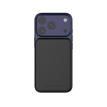 Logotrade biznesa dāvanas foto: Urban Vitamin Pomona 5000mAh Qi2.2 25W magnētiskā pārnēsājamā baterija