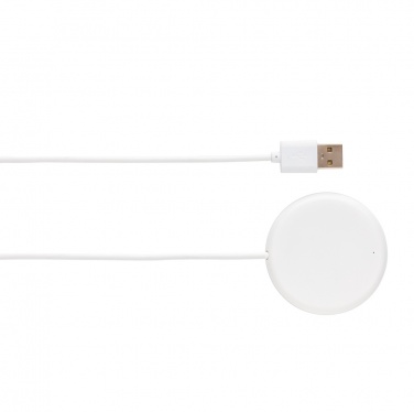 Лого трейд бизнес-подарки фото: Магнитное беспроводное зарядное устройство мощностью 5 Вт