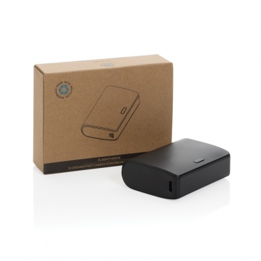 Лого трейд pекламные cувениры фото: FlashCharge RCS rplastic 10000 мАч быстрая зарядка powerbank