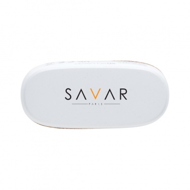 Логотрейд pекламные подарки картинка: Наушники-вкладыши Oregon RCS TWS из переработанного пластика и пробки