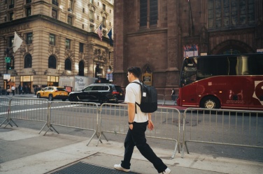 Лого трейд бизнес-подарки фото: Роскошный рюкзак для ноутбука Armond AWARE™ RPET 15,6 дюйма