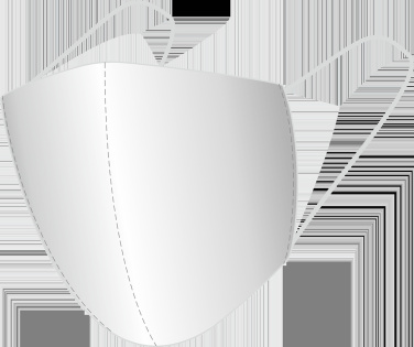 Логотрейд pекламные продукты картинка: Хлопковая маска для лица VENUS 1377165