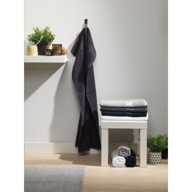 Логотрейд pекламные cувениры картинка: Полотенце для ванной Wooosh GRS Recycle Cotton Mix 140 x 70 см