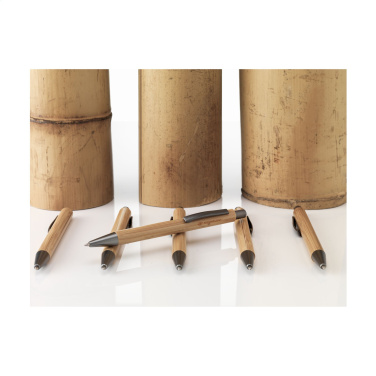 Лого трейд pекламные подарки фото: Ручка Sento Bamboo