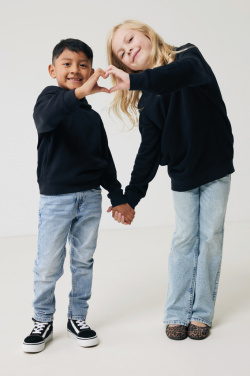 Лого трейд pекламные подарки фото: Детская толстовка с капюшоном Iqoniq Yengo из переработанного хлопка с боковыми карманами