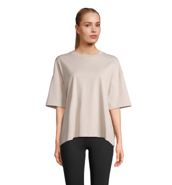 Логотрейд pекламные продукты картинка: BOXY WOMEN T-SHIRT OVERSIZE