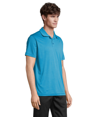 Логотрейд pекламные продукты картинка: PITCHER UNISEX POLO