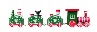 Лого трейд pекламные подарки фото: Wooden Christmas train