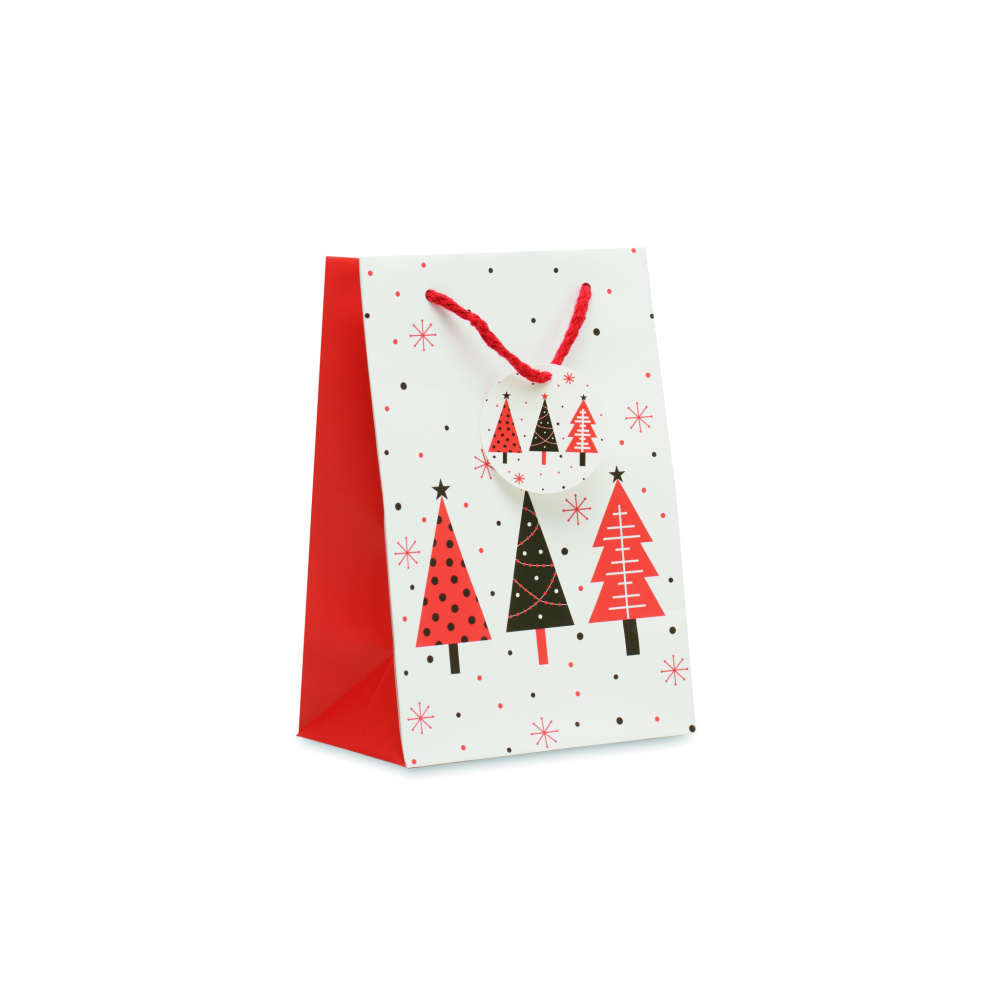 Лого трейд pекламные подарки фото: Gift paper bag small