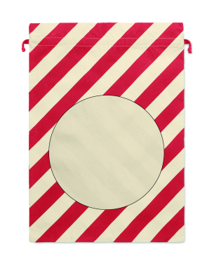 Лого трейд бизнес-подарки фото: Large Santa cotton bag