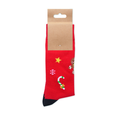 Логотрейд бизнес-подарки картинка: Pair of Christmas socks M