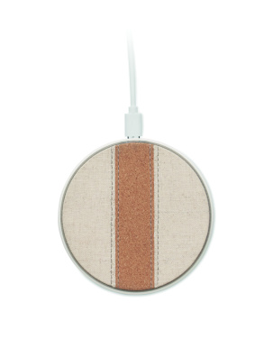 Лого трейд pекламные продукты фото: Cork wireless charger 15W