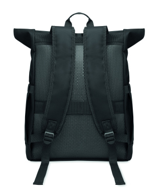 Лого трейд pекламные подарки фото: Rolltop laptop rucksack 600D