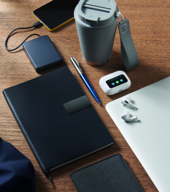 Лого трейд pекламные cувениры фото: A5 PU notebook