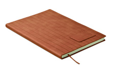 A5 notebook in smokey PU