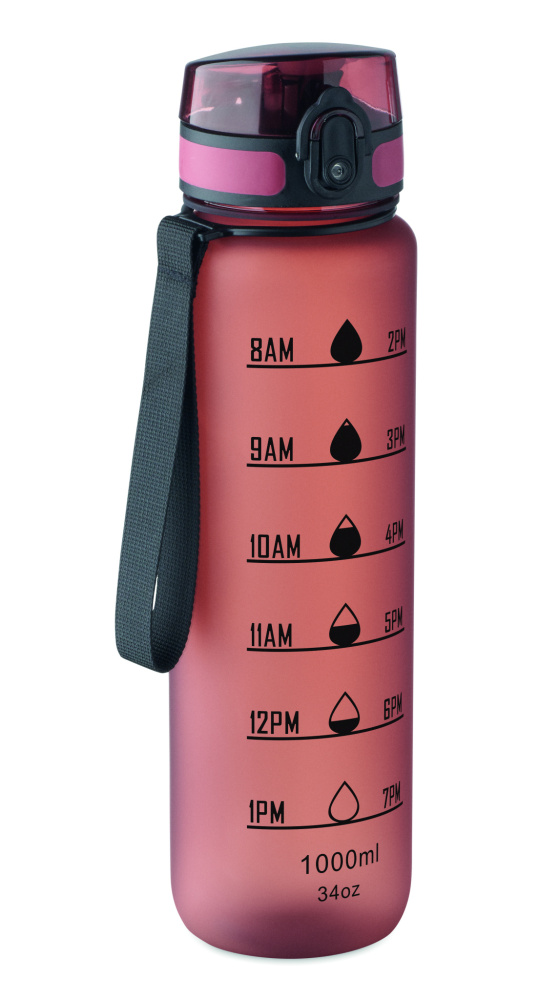 Лого трейд pекламные cувениры фото: Sports water bottle RPET 1L