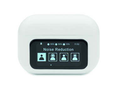 Лого трейд pекламные подарки фото: Recycled ABS TWS earbuds