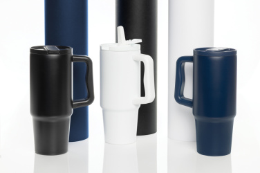 Лого трейд pекламные подарки фото: Стакан Embrace Leakproof RCS из переработанной нержавеющей стали объемом 900 мл