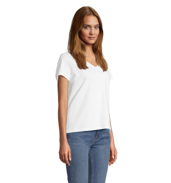 Логотрейд pекламные подарки картинка: REGENT V T-SHIRT WOMEN