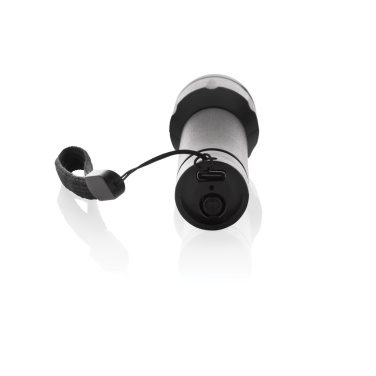 Лого трейд pекламные cувениры фото: Фонарь Flara RSC из переработанного пластика с USB-зарядкой