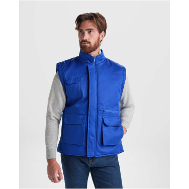 Лого трейд pекламные подарки фото: Многофункциональный рабочий жилет Amanzor с высоким воротником