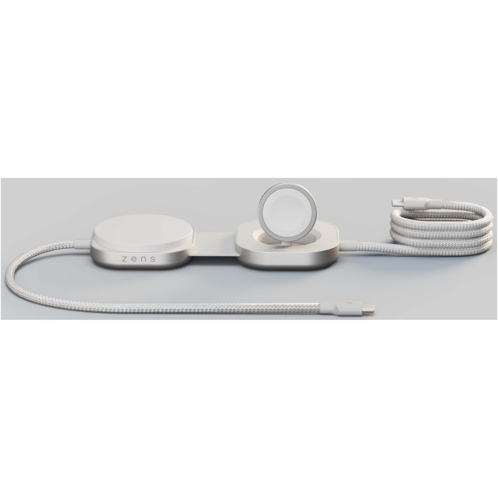 Логотрейд pекламные подарки картинка: Зарядный кабель 3-в-1 Zens Pro 3 USB-C мощностью 140 Вт