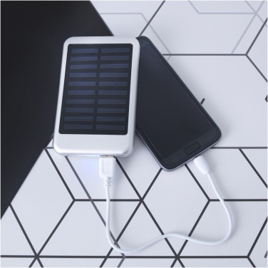 Logotrade presentreklam bild: Bask 4000 mAh soldriven powerbank
